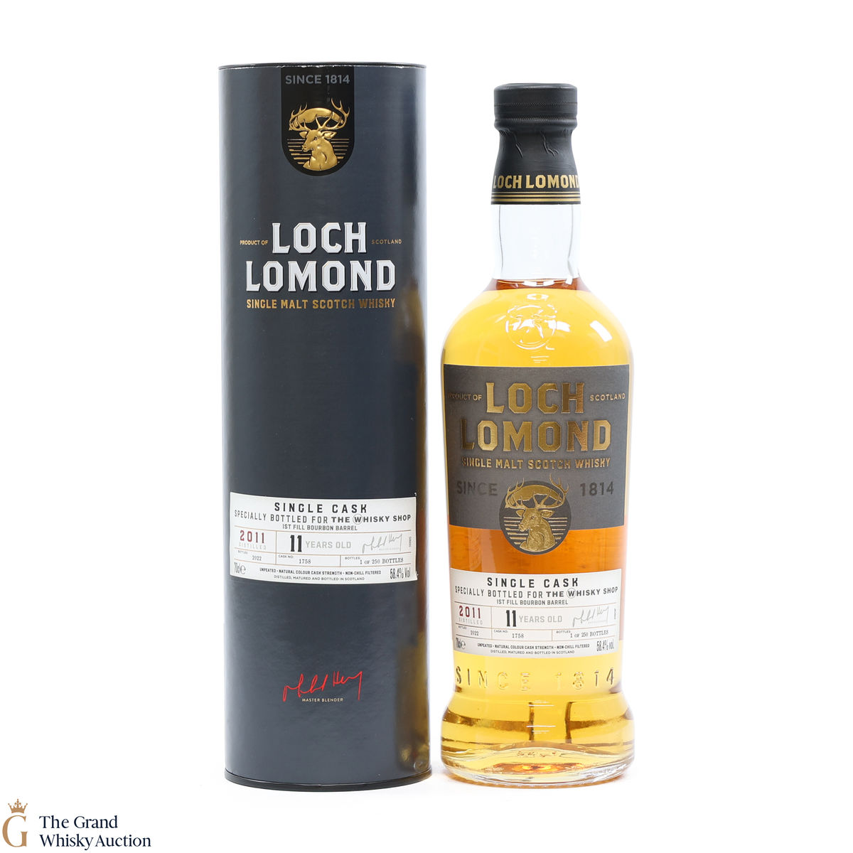 Loch Lomond - 11 Year Old 2011 - Single Cask #1758 - The Whisky Shop