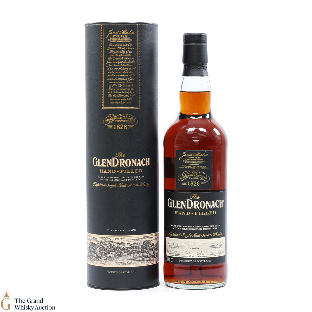 Glendronach - 10 Year Old 2012 Hand Filled Cask Strength PX #100/5952