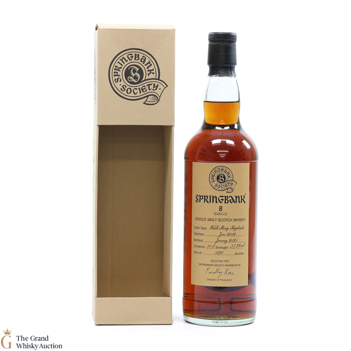 Springbank - 8 Year Old - 2012 Fresh Sherry Hogshead