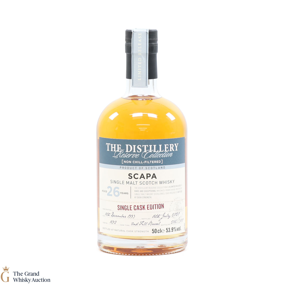 Scapa - 26 Year Old 1993 - #1692 Distillery Reserve (50cl)