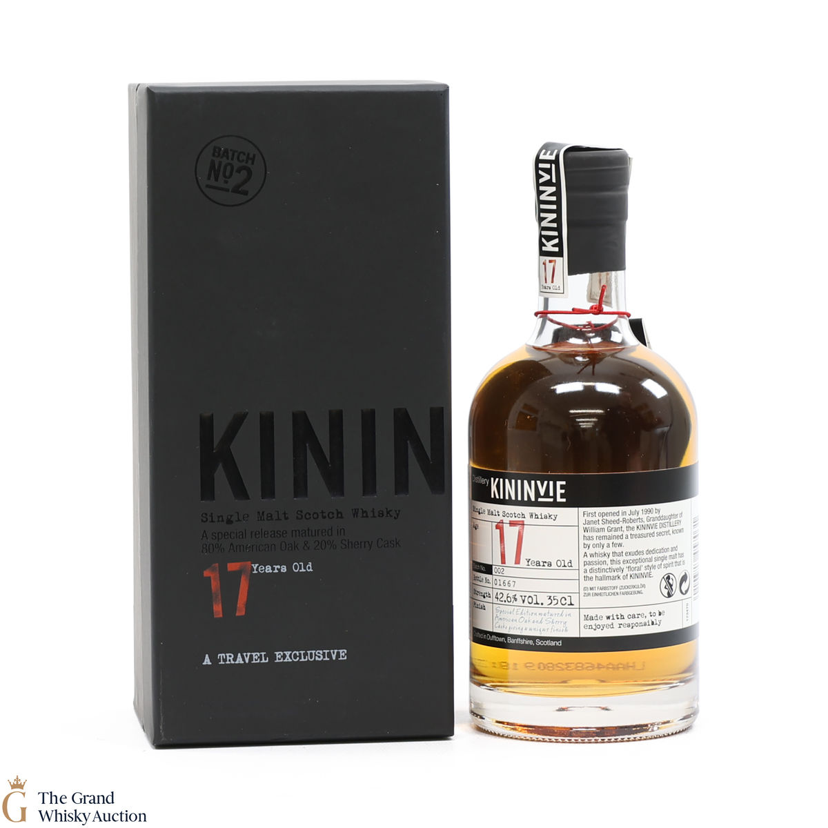 Kininvie - 17 Year Old 1996 Batch #002 (35cl)
