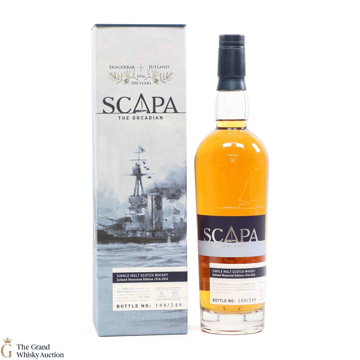 Scapa - 16 Year Old  - Jutland Memorial 100th Anniversary Edition - Single Cask