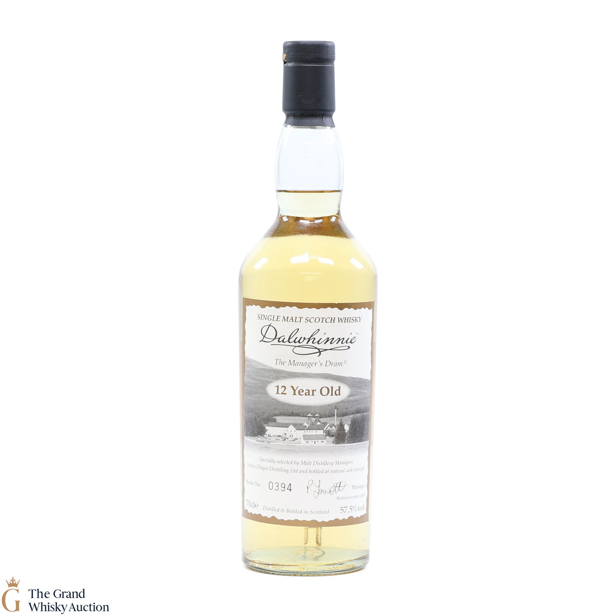 Dalwhinnie - 12 Year Old - Manager's Dram 2009
