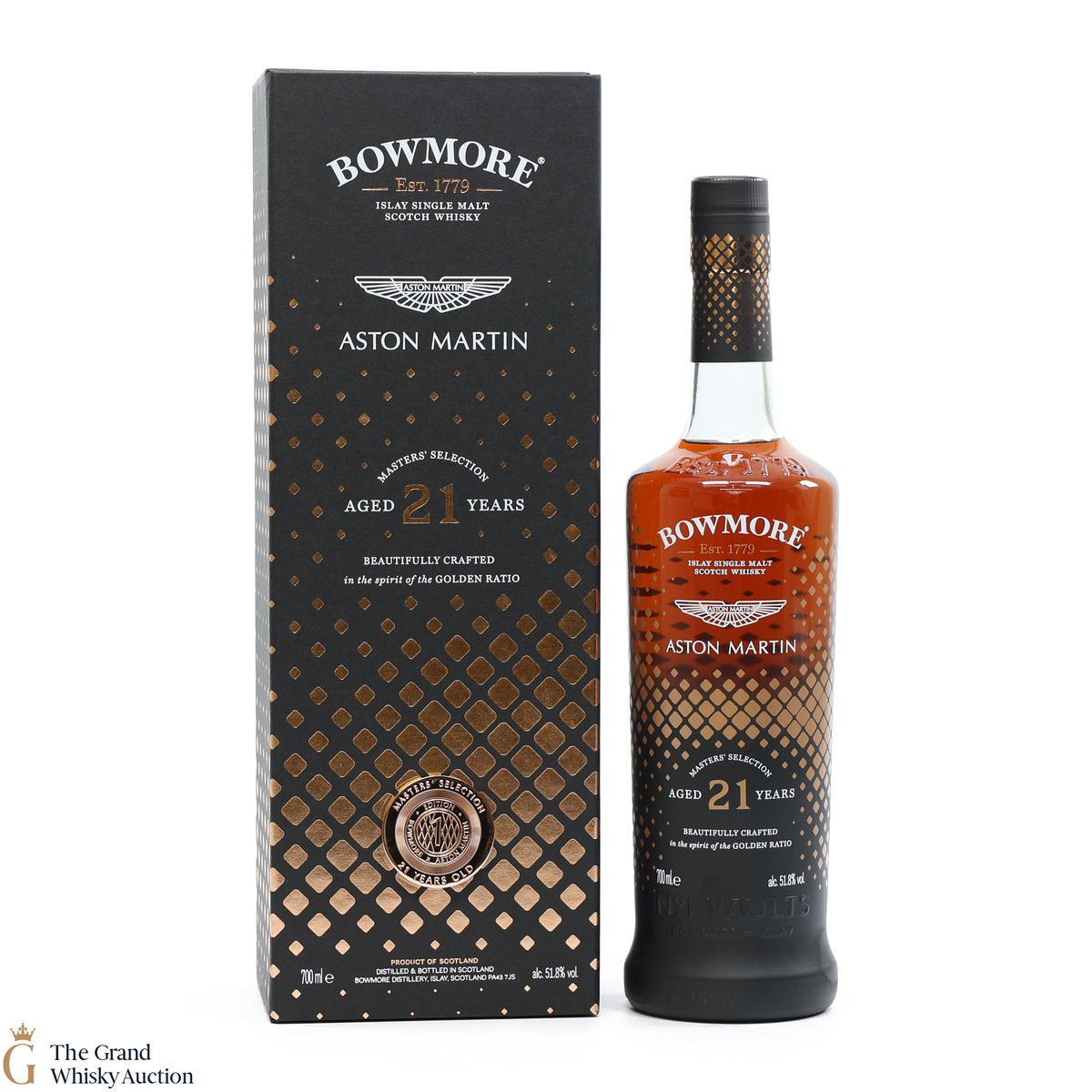 Bowmore - 21 Year Old - Aston Martin - Masters Selection