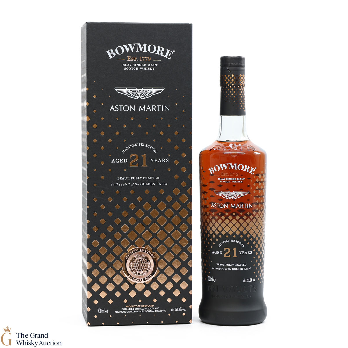 Bowmore - 21 Year Old - Aston Martin - Masters Selection