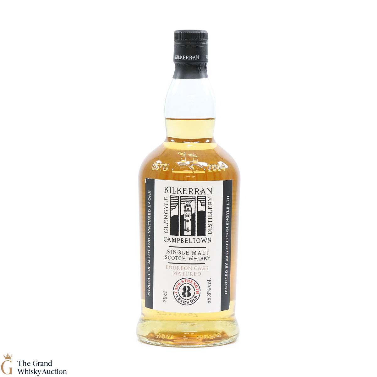 Kilkerran - 8 Year Old - Bourbon Oak 2022 - Cask Strength 55.8%