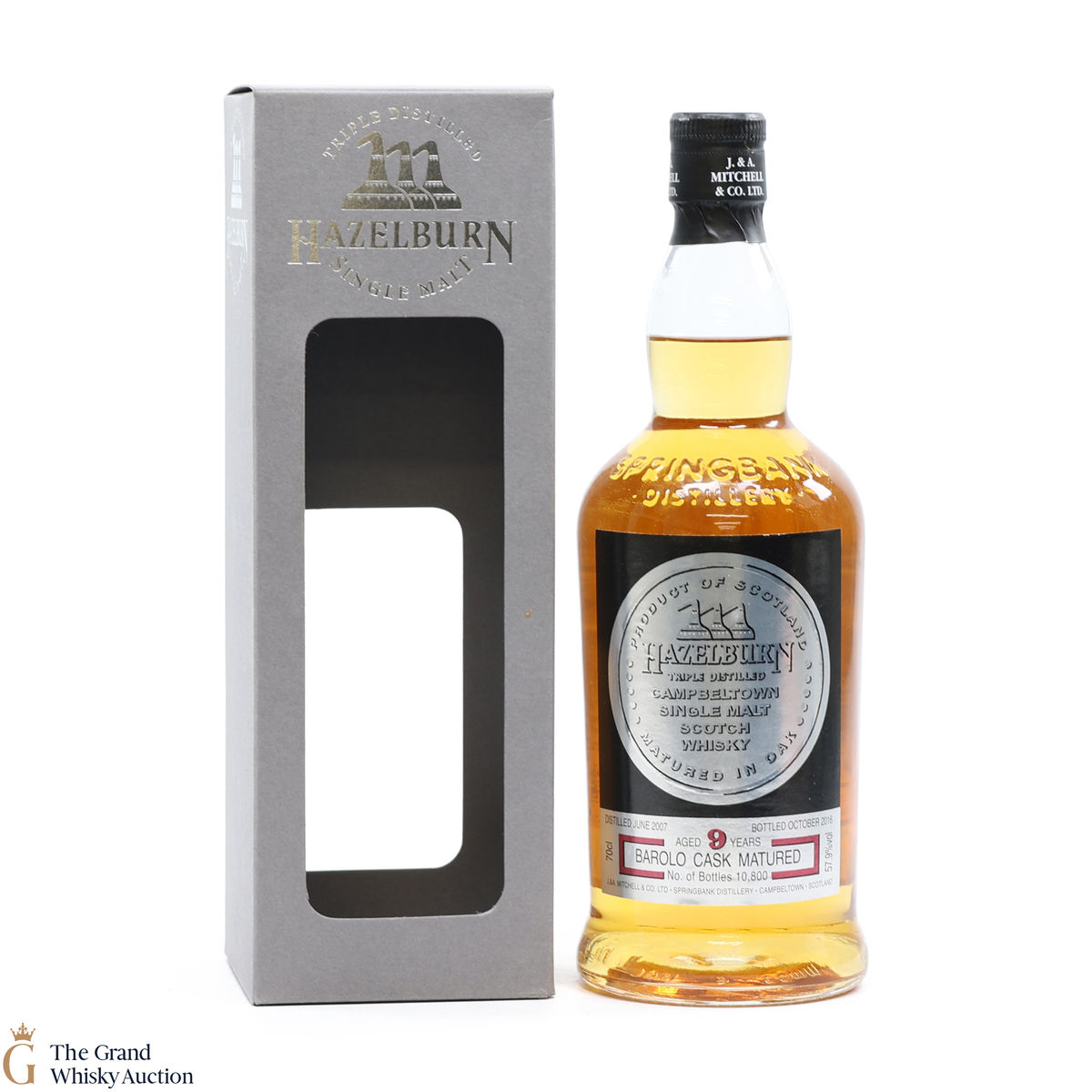 Hazelburn - 9 Year Old 2007 Barolo Casks 2016