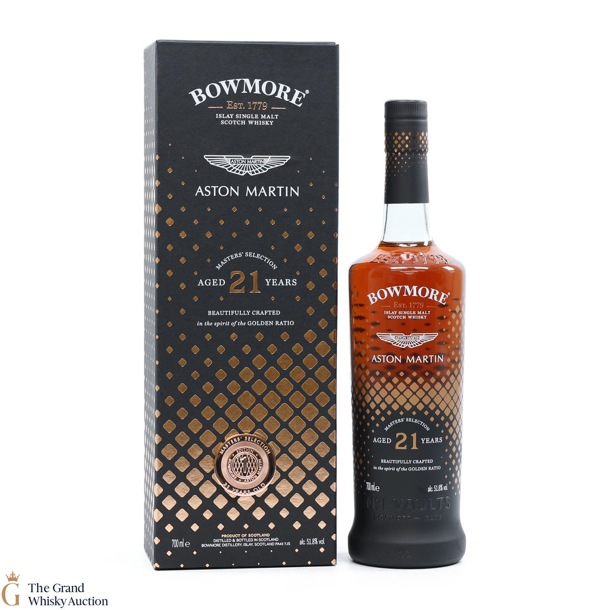 Bowmore - 21 Year Old - Aston Martin - Masters Selection