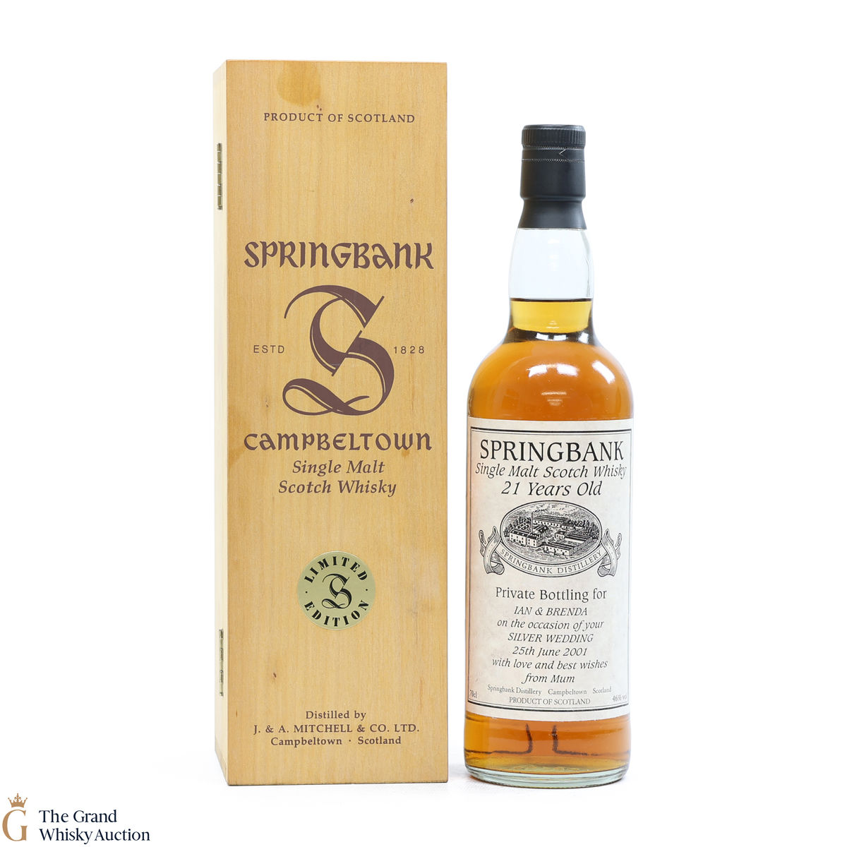 Springbank - 21 Year Old - Private Bottling 2001