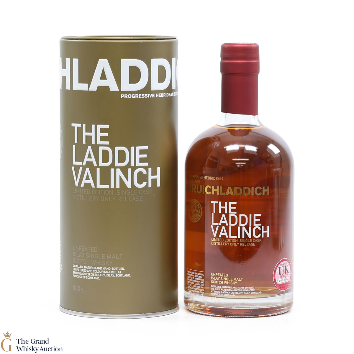 Bruichladdich - 25 Year Old 1990 - Valinch - Bob & Annie Hogben Team Challenge (50cl)