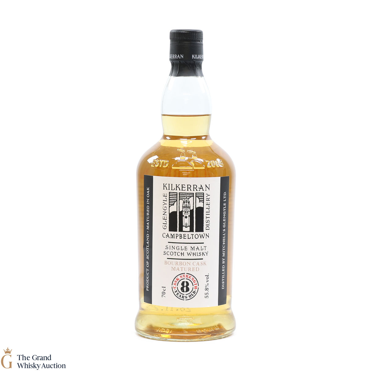 Kilkerran - 8 Year Old - Bourbon Oak 2022 - Cask Strength 55.8%