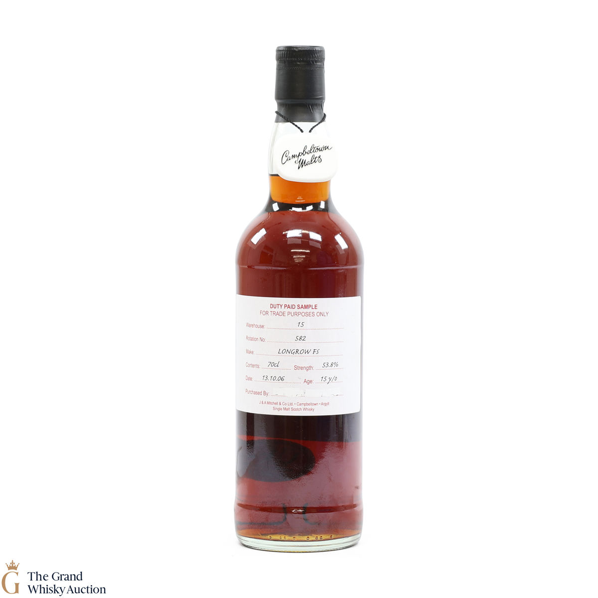 Longrow - 15 Year Old Fresh Sherry 2006 Duty Paid Sample 