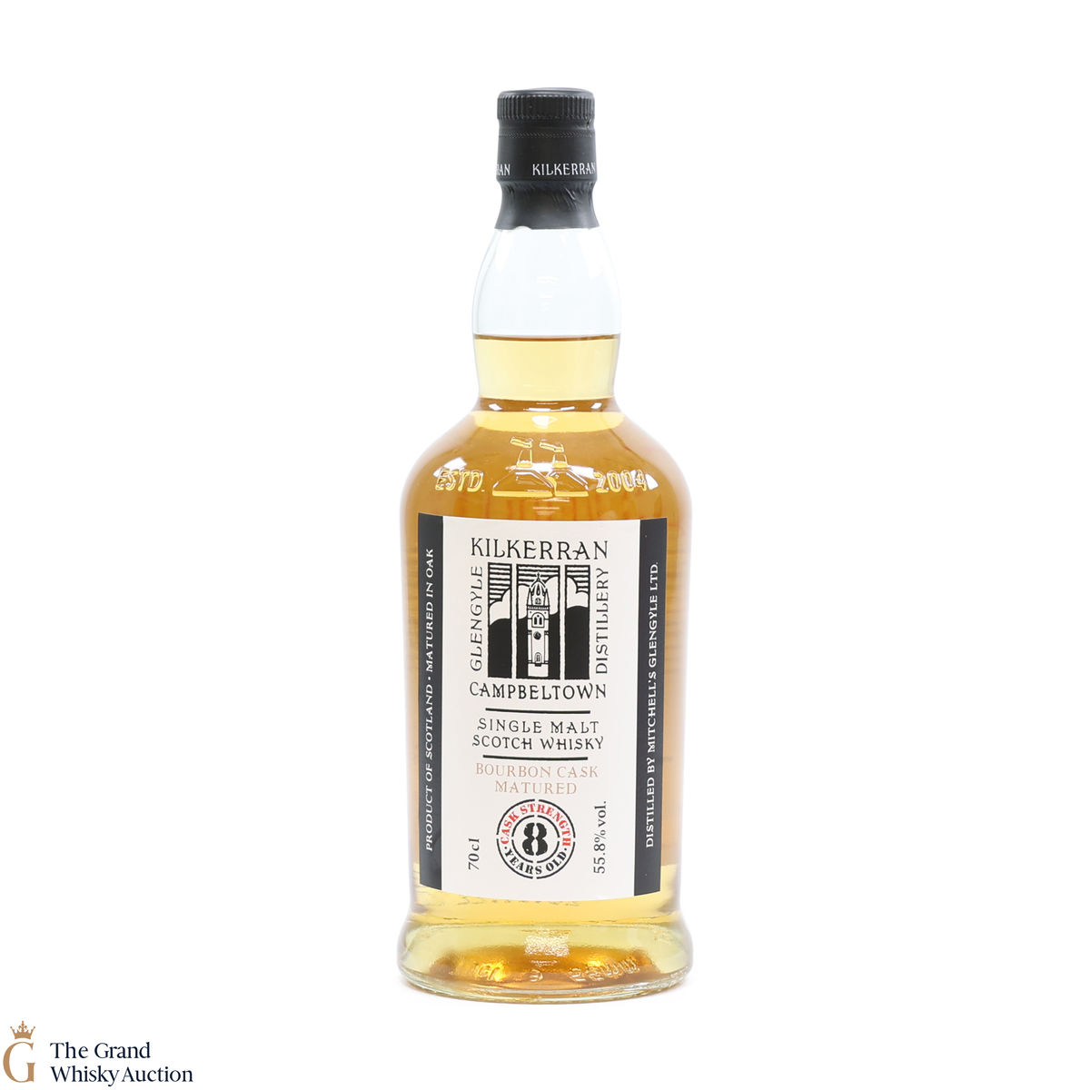 Kilkerran - 8 Year Old - Bourbon Oak 2022 - Cask Strength 55.8%