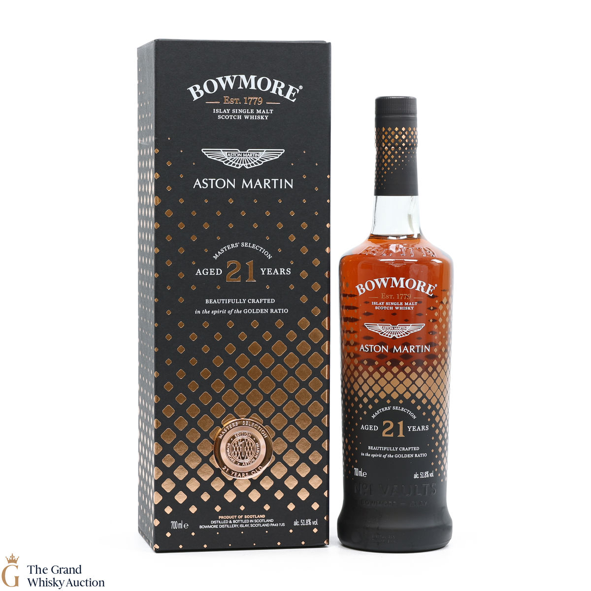 Bowmore - 21 Year Old - Aston Martin - Masters Selection