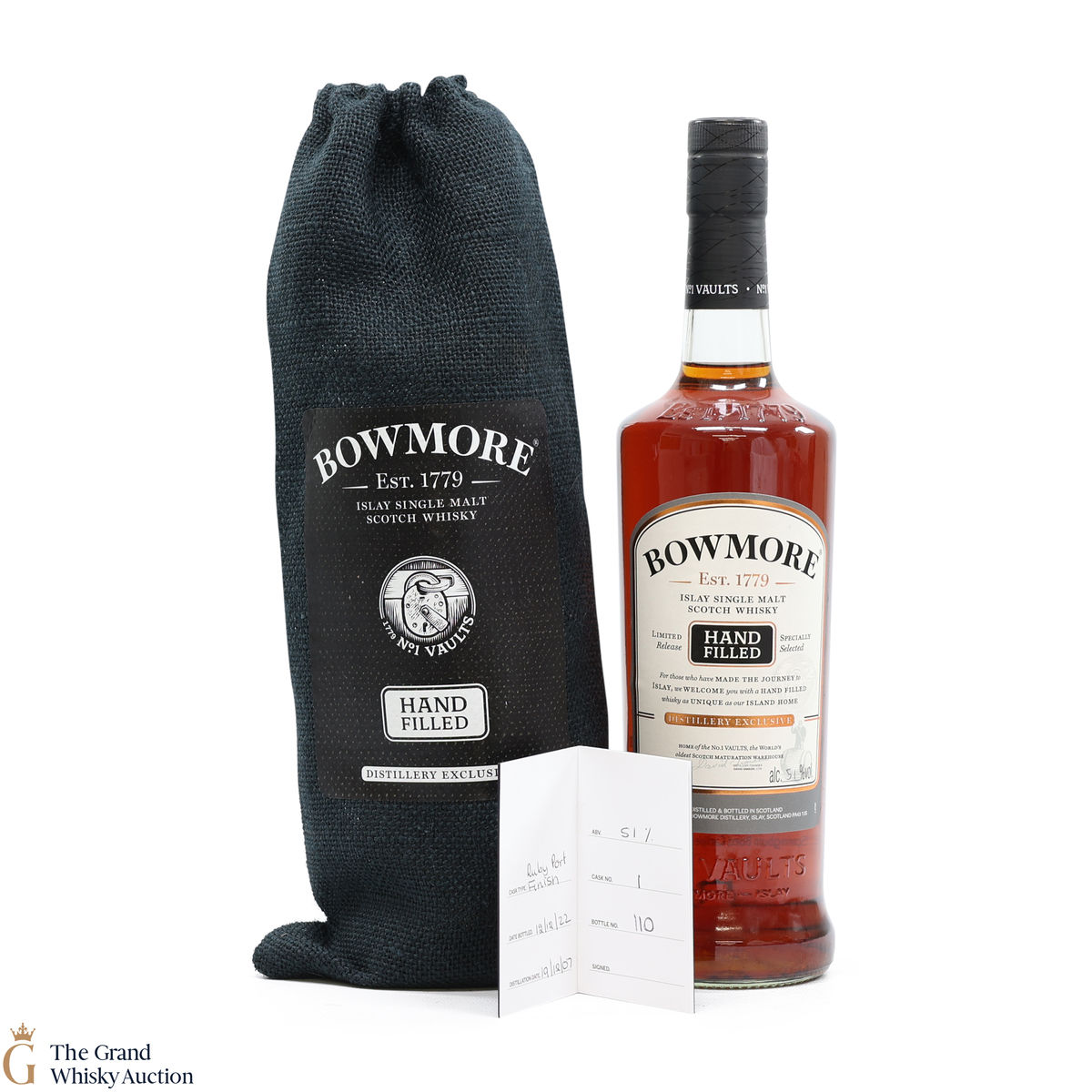 Bowmore - 2007 Ruby Port Finish #001 Hand Fill 2022