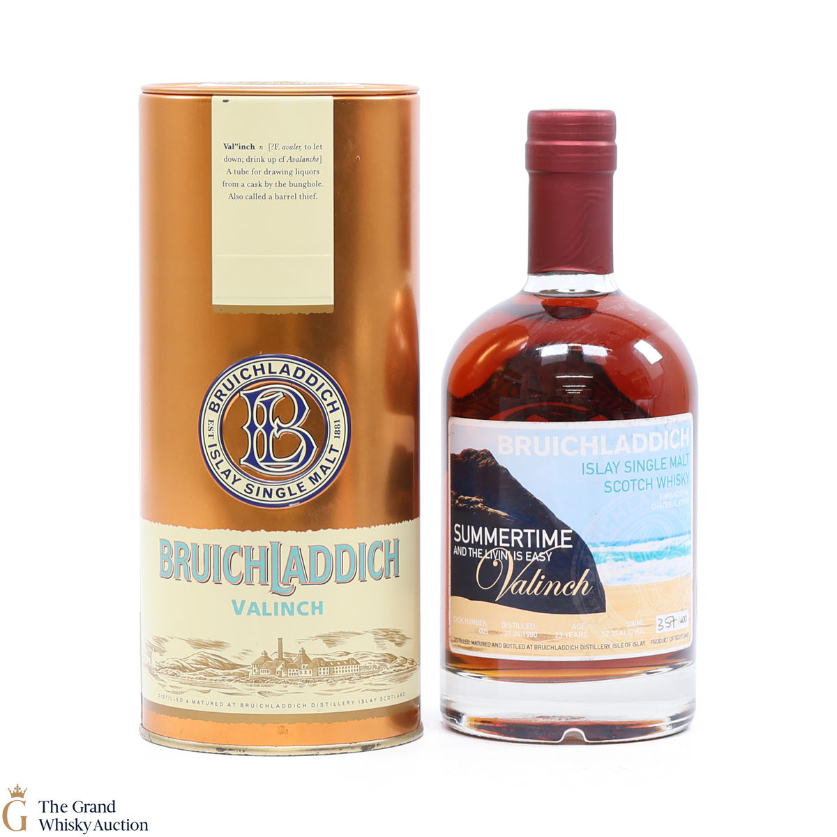 Bruichladdich - 23 Year Old Valinch 'Summertime and livin' is easy" #005 (50cl)