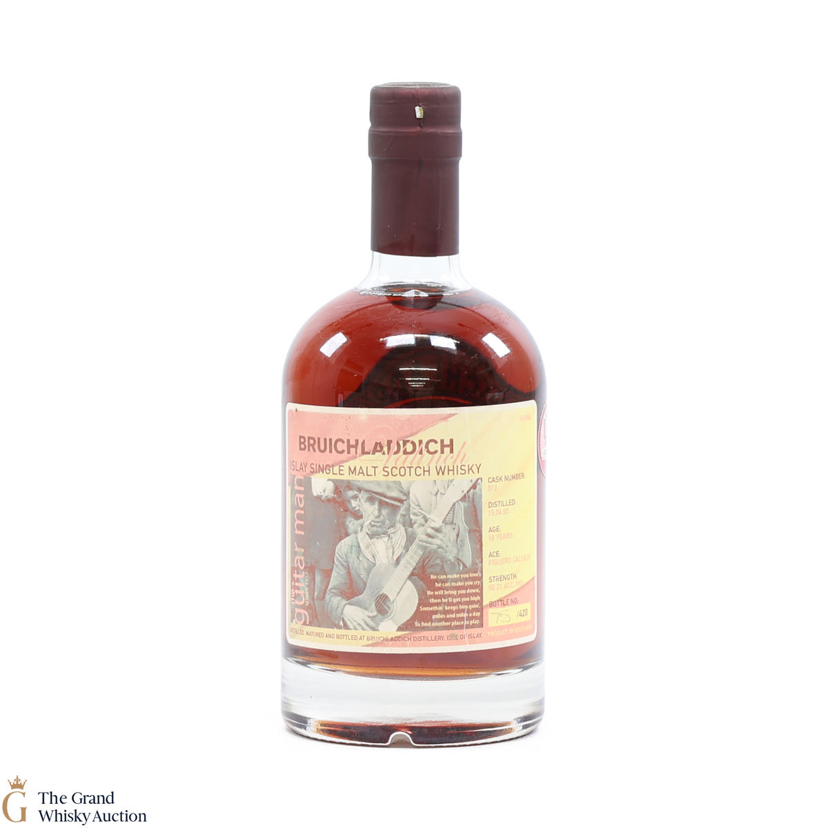 Bruichladdich - 18 Year Old - Valinch - The Guitar Man (50cl)