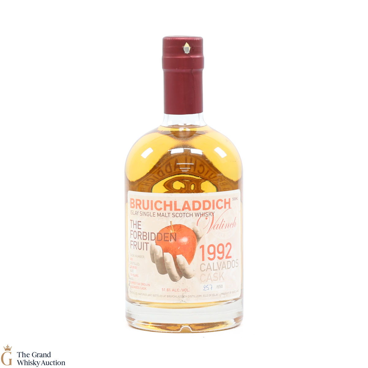 Bruichladdich - 19 Year Old 1992 - Valinch - Forbidden Fruit (50cl)