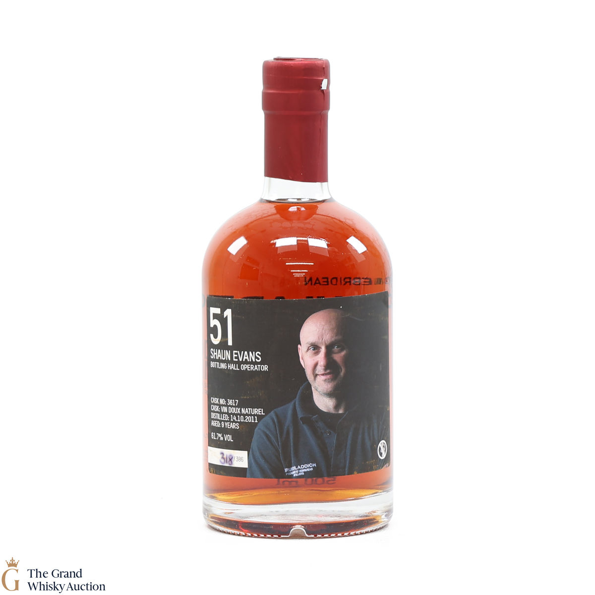 Bruichladdich - 9 Year Old 2011 - Valinch 51 - Shaun Evans (50cl)
