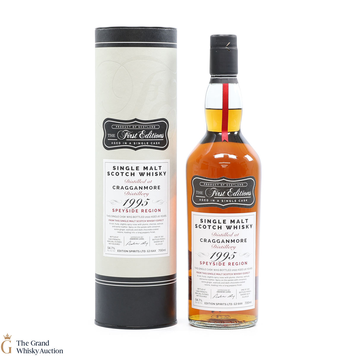 Cragganmore - 26 Year Old 1995 - Hunter Laing The First Editions