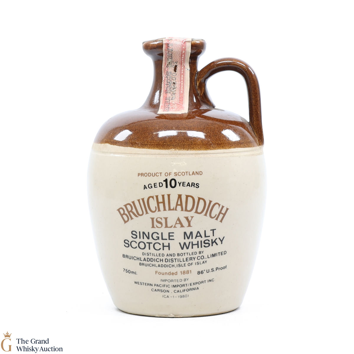 Bruichladdich - 10 Year Old - Carson US Import Decanter 75cl