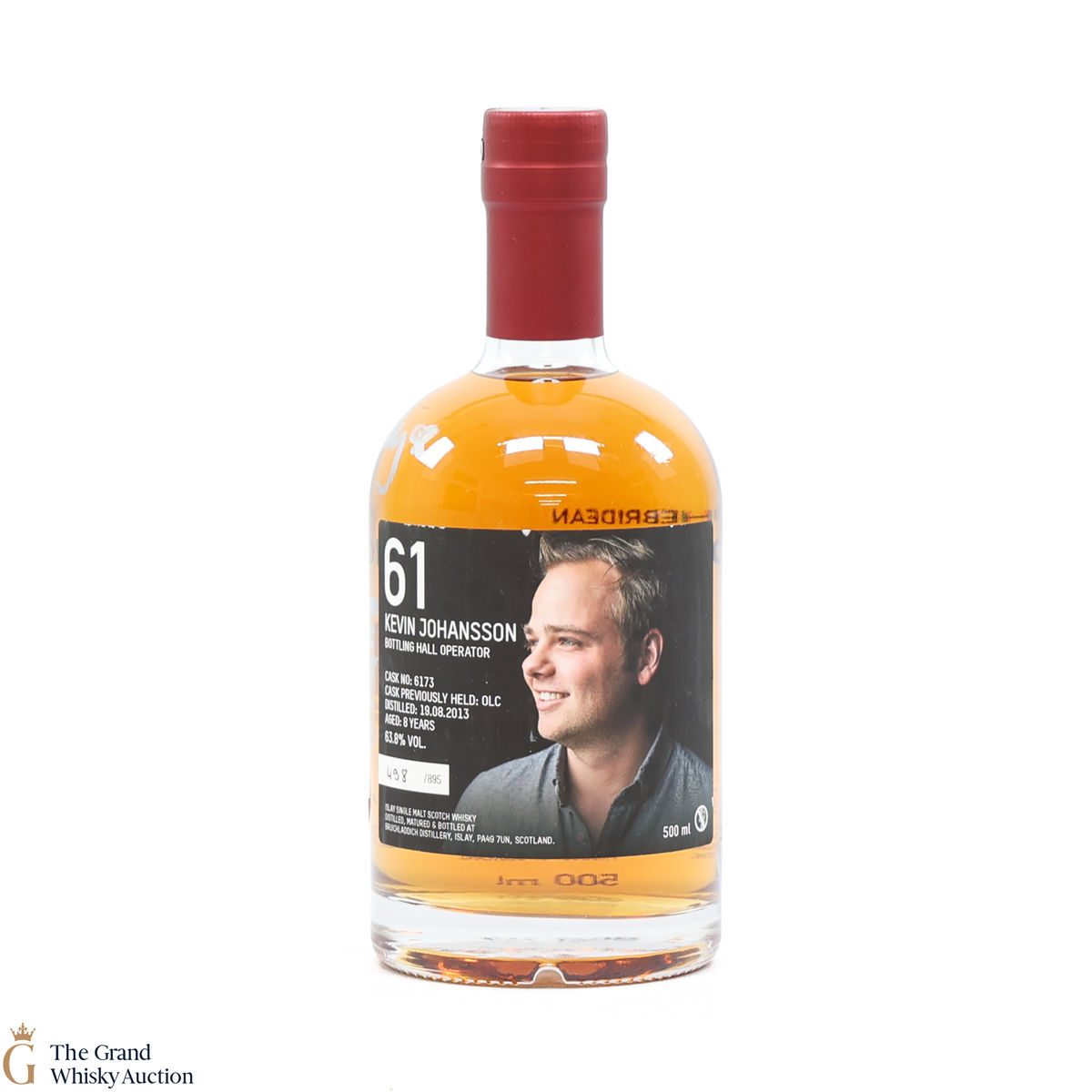 Bruichladdich - 8 Year Old - Valinch 61 - Kevin Johansson (50cl)