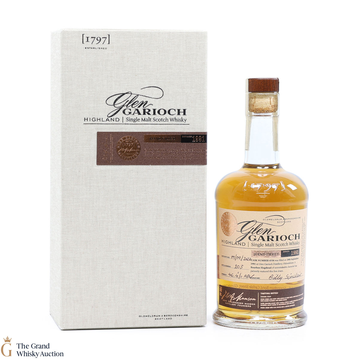 Glen Garioch - 1991 Hand Fill - Bourbon Hogshead #4556