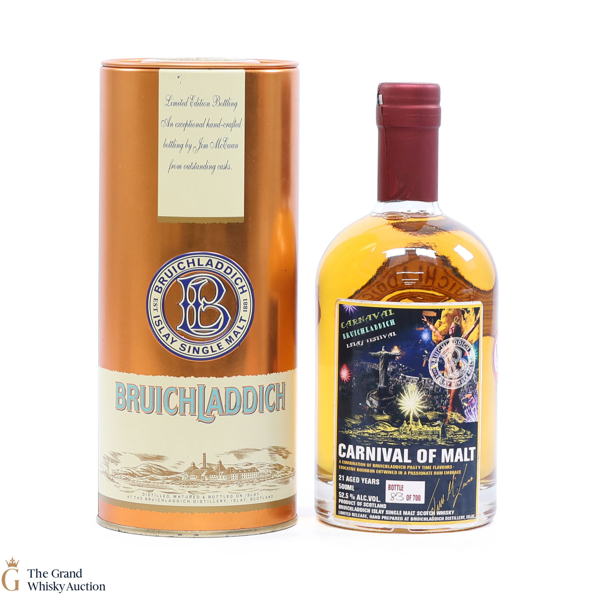 Bruichladdich - 21 Year Old Valinch Carnival of Malt (50cl)