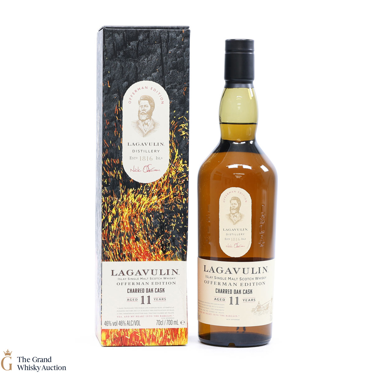 Lagavulin - 11 Year Old - Offerman Edition - Charred Oak Cask 
