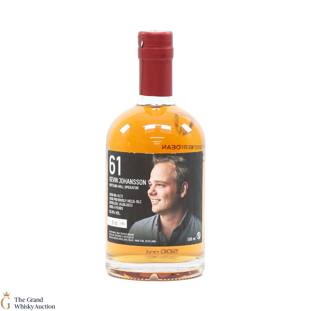 Bruichladdich - 8 Year Old - Valinch 61 - Kevin Johansson (50cl)