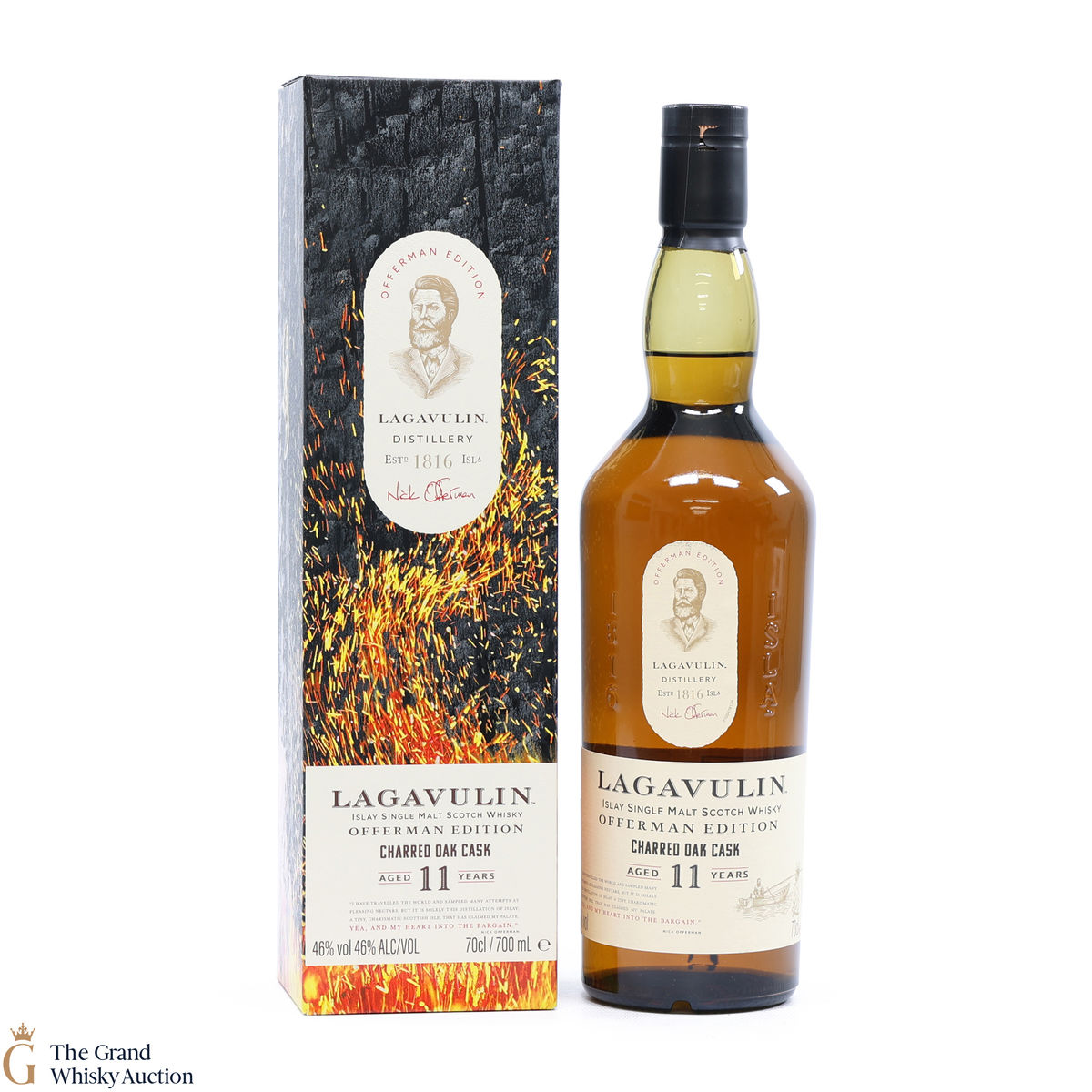 Lagavulin - 11 Year Old - Offerman Edition - Charred Oak Cask 