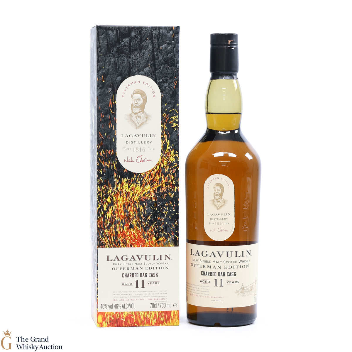 Lagavulin - 11 Year Old - Offerman Edition - Charred Oak Cask 