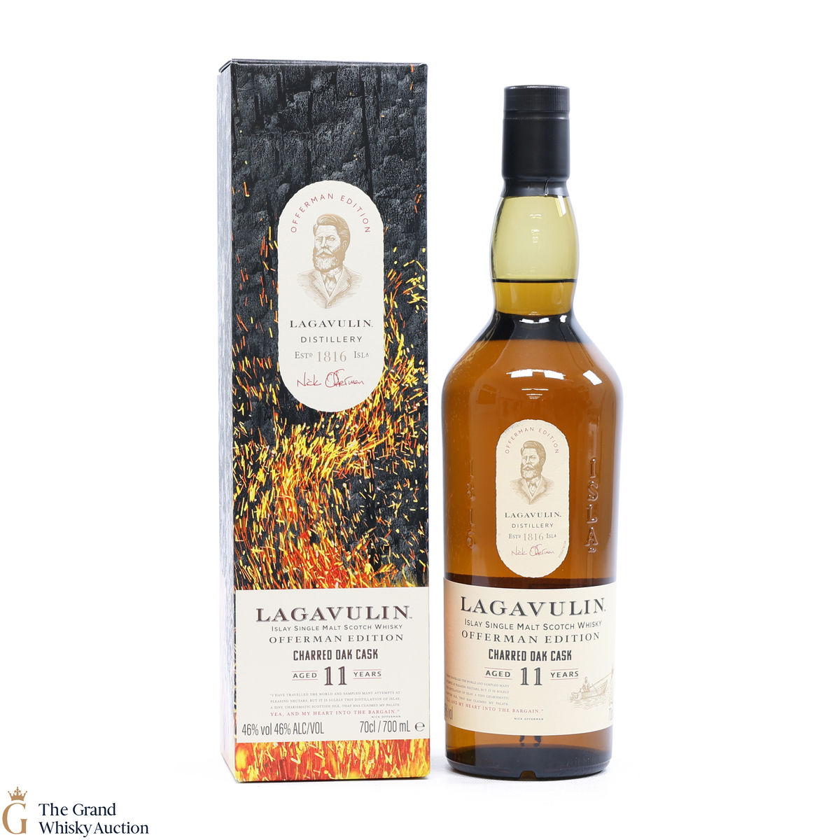 Lagavulin - 11 Year Old - Offerman Edition - Charred Oak Cask 