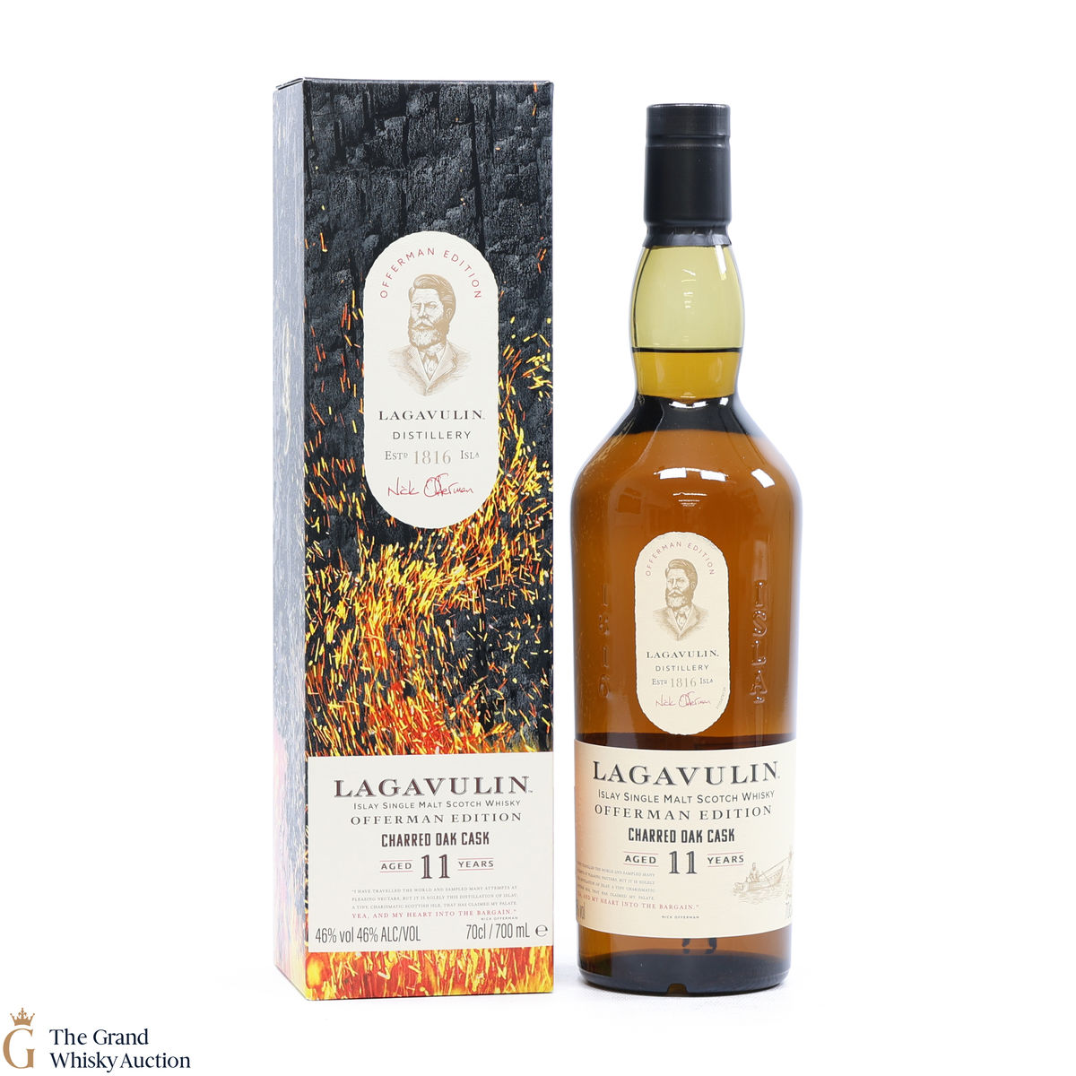 Lagavulin - 11 Year Old - Offerman Edition - Charred Oak Cask 