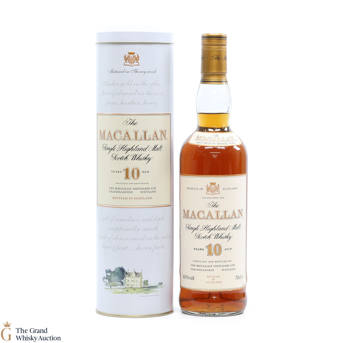 Macallan - 10 Year Old - Tin (1990's)