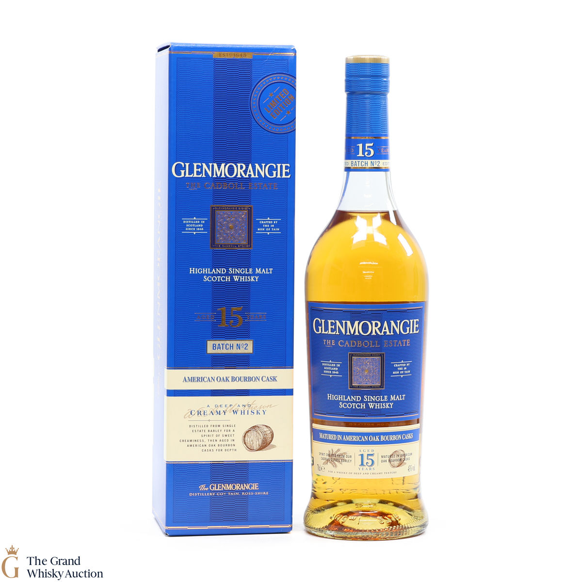 Glenmorangie - 15 Year Old - The Cadboll Estate - Batch 2 