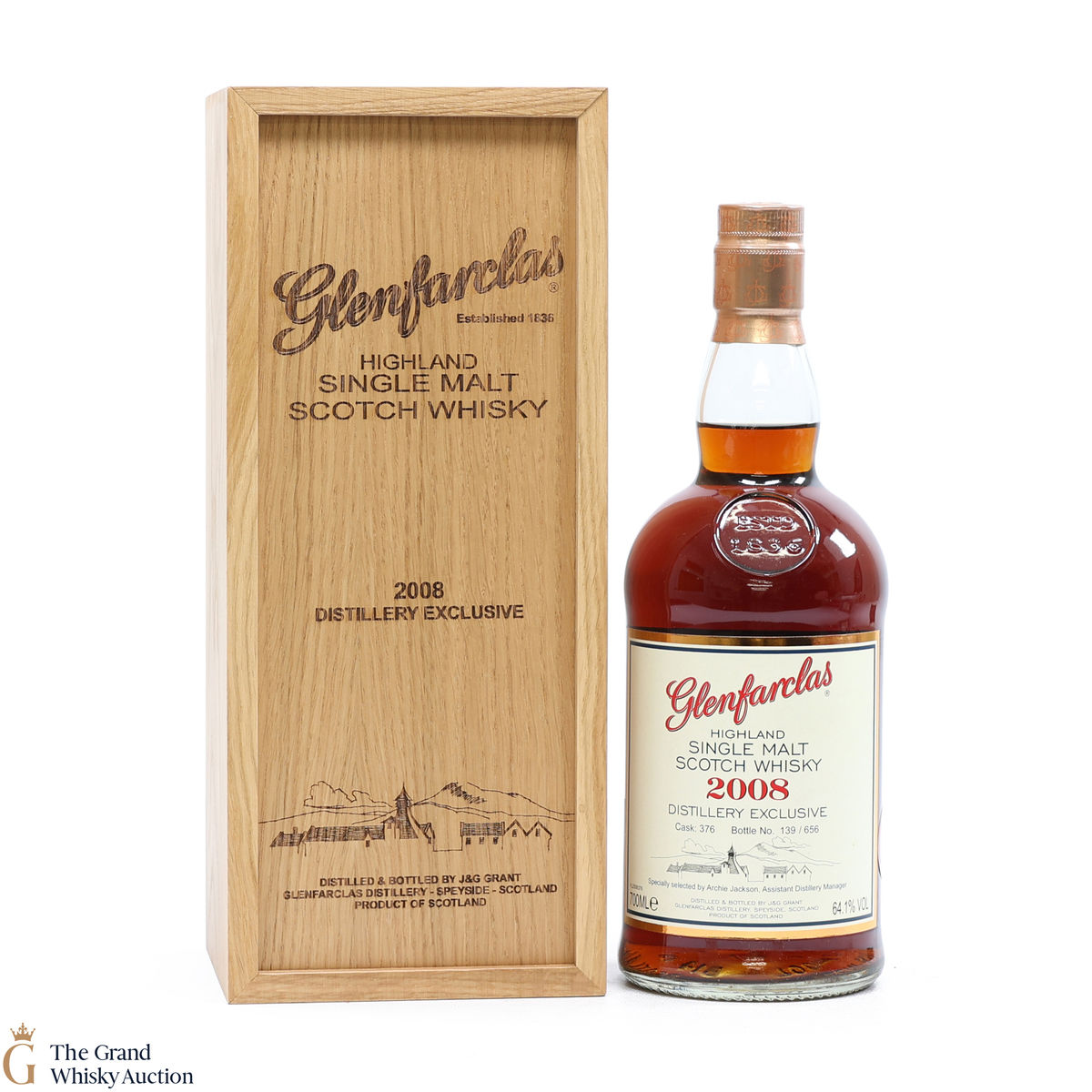 Glenfarclas - 2008 - Single Cask #376 (Distillery Exclusive)  