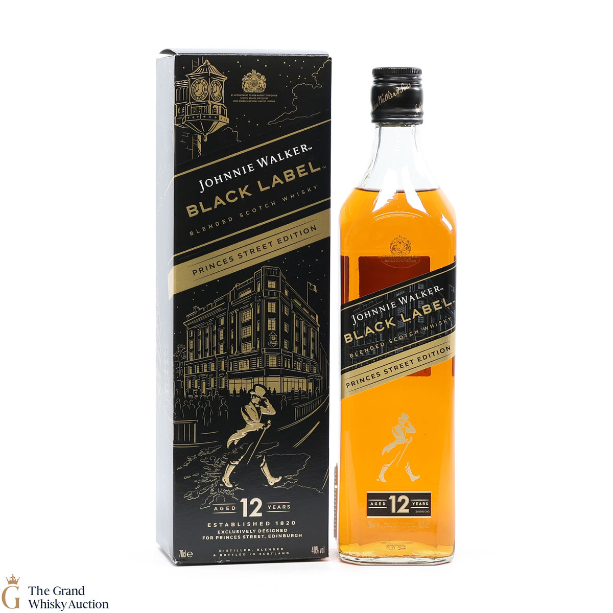 Johnnie Walker - 12 Year Old Black Label - Princes Street Edition