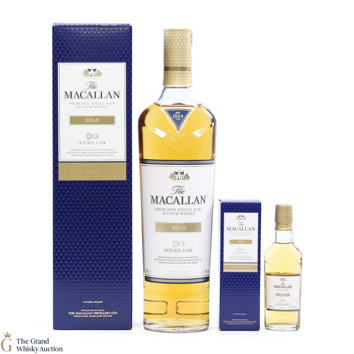 Macallan - Gold Double Cask (70cl & 5cl)