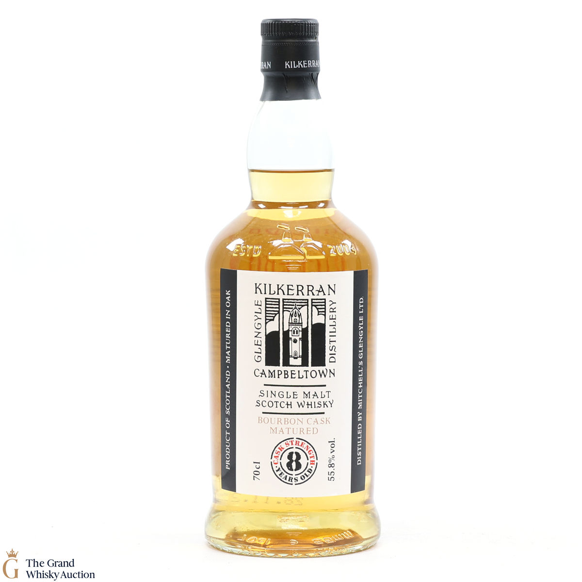 Kilkerran - 8 Year Old - Bourbon Oak 2022 - Cask Strength 55.8%