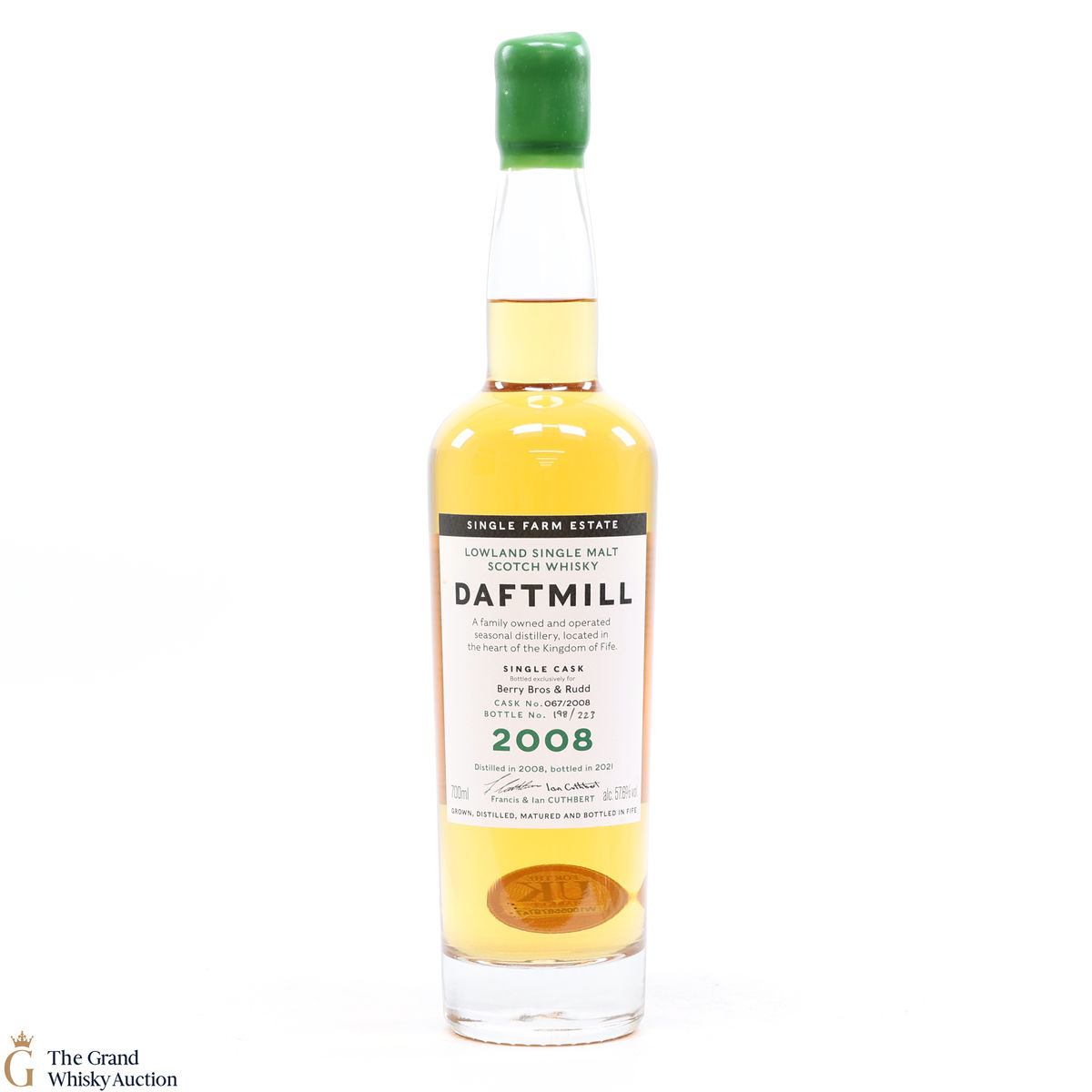 Daftmill - 2008 Single Cask #067 - Berry Bros & Rudd