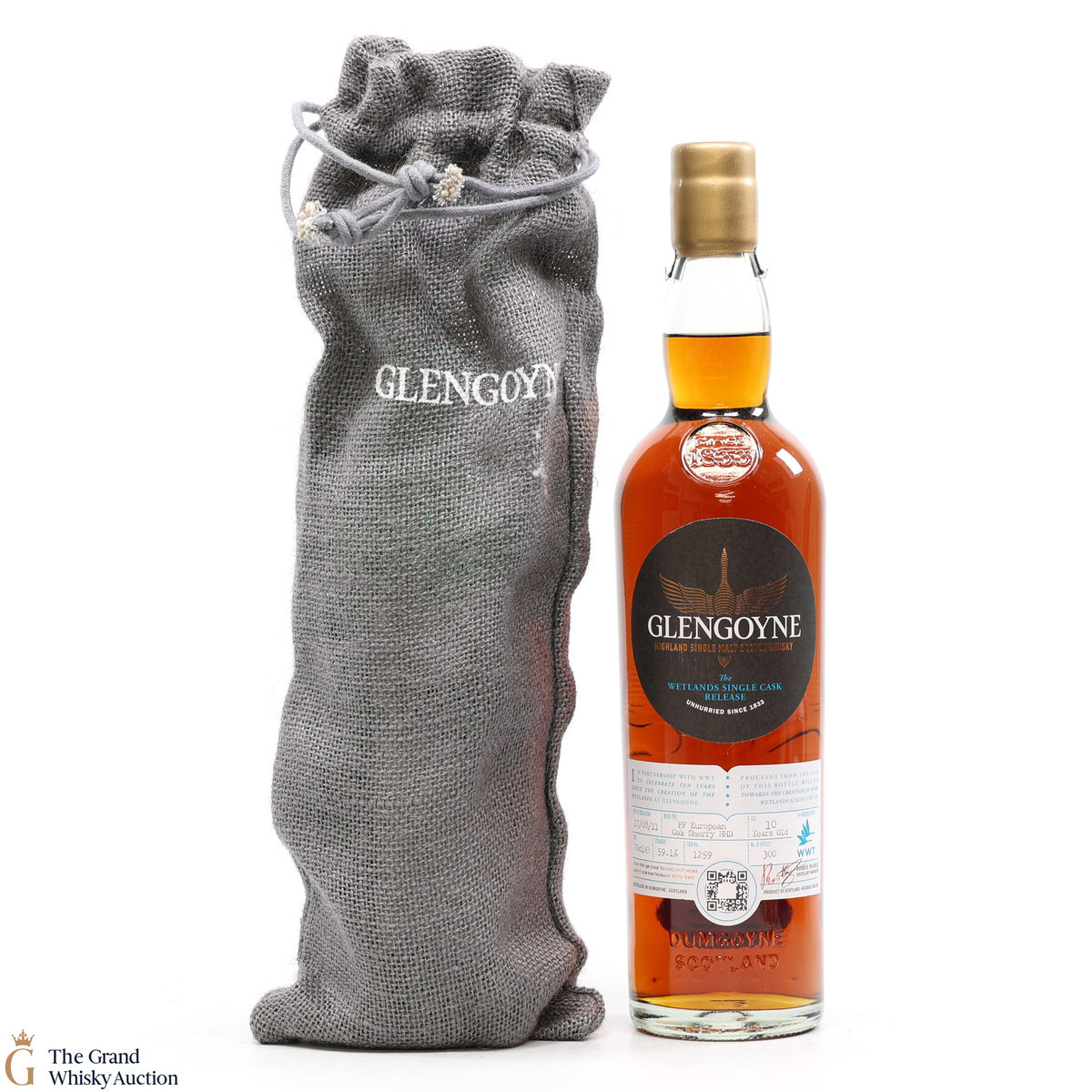 Glengoyne - 10 Year Old - Single Cask #1259 - Wetlands