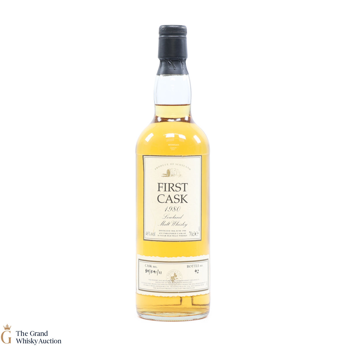 Bladnoch - 16 Year Old 1980 #89/591/11 - First Cask