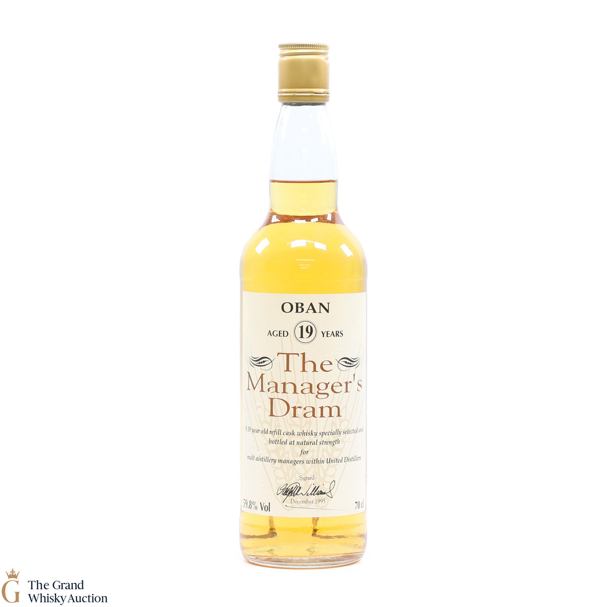 Oban - 19 Year Old - 1995 Managers Dram