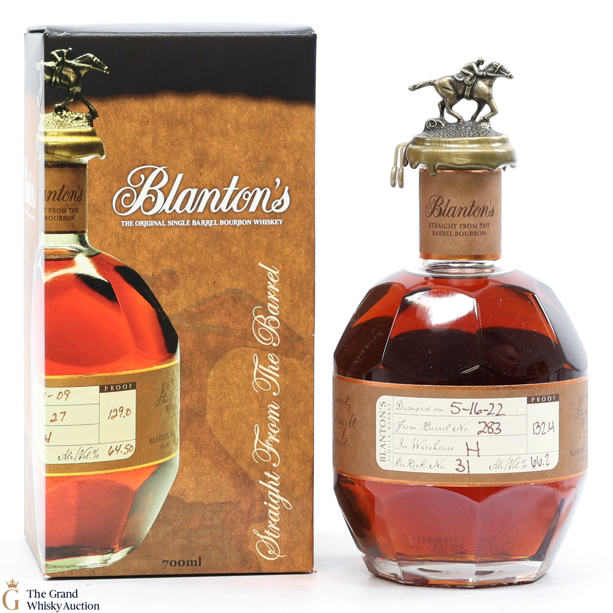 Blanton's - Straight From The Barrel - Cask Strength (64.5% ABV)