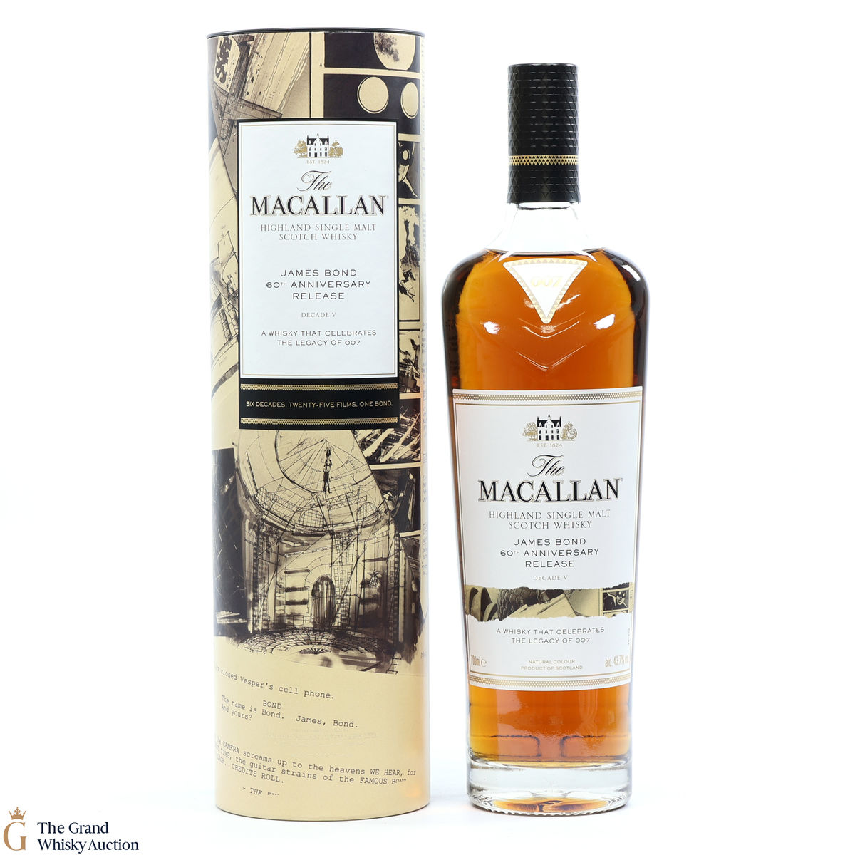 Macallan - James Bond 60th Anniversary - Decade V