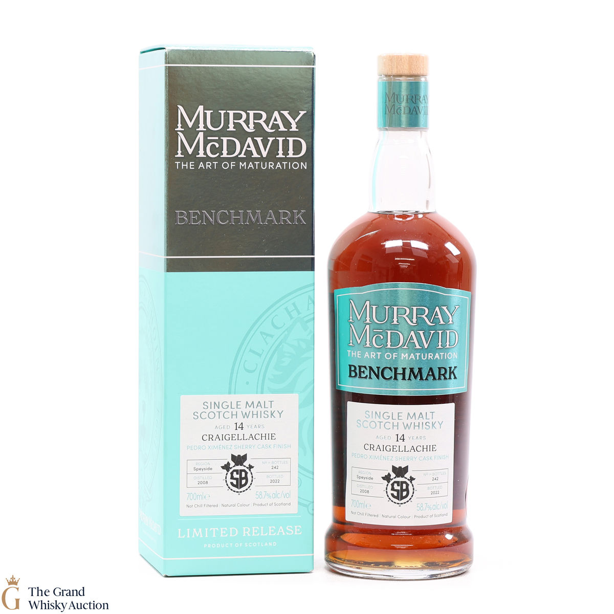 Craigellachie - 14 Year Old 2008 - PX Finish - Benchmark 2022 Murray McDavid