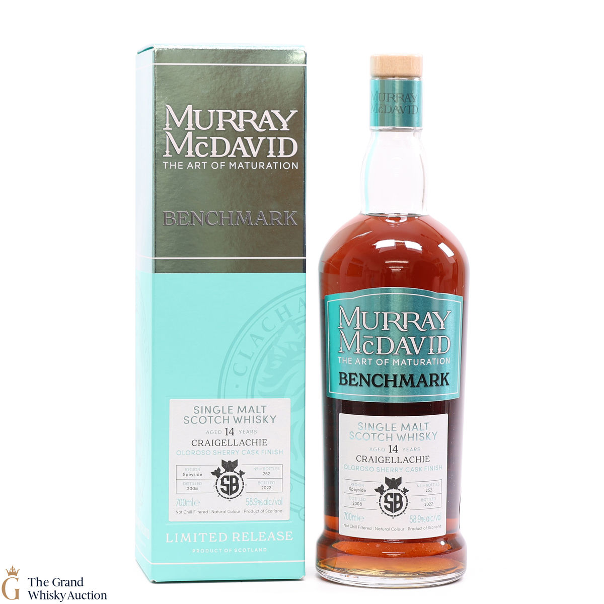 Craigellachie - 14 Year Old 2008 - Oloroso - Benchmark 2022 Murray McDavid 