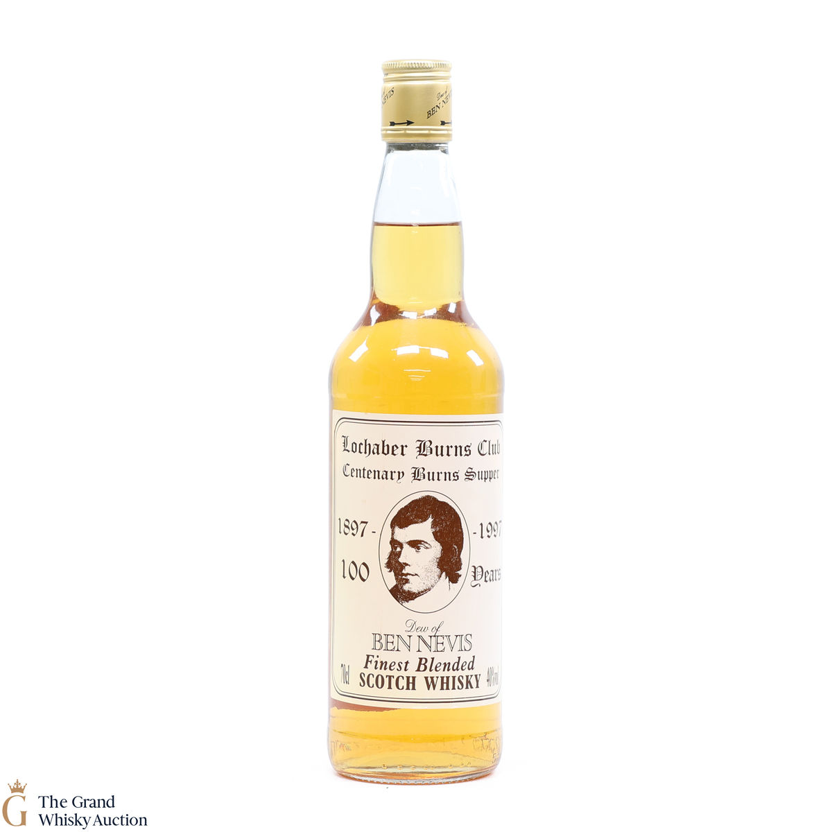 Ben Nevis - Finest Blended - Lochaber Burns Club Cent Burns Supper