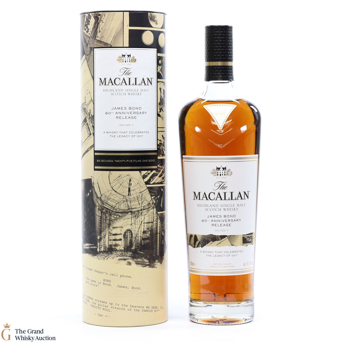 Macallan - James Bond 60th Anniversary - Decade V